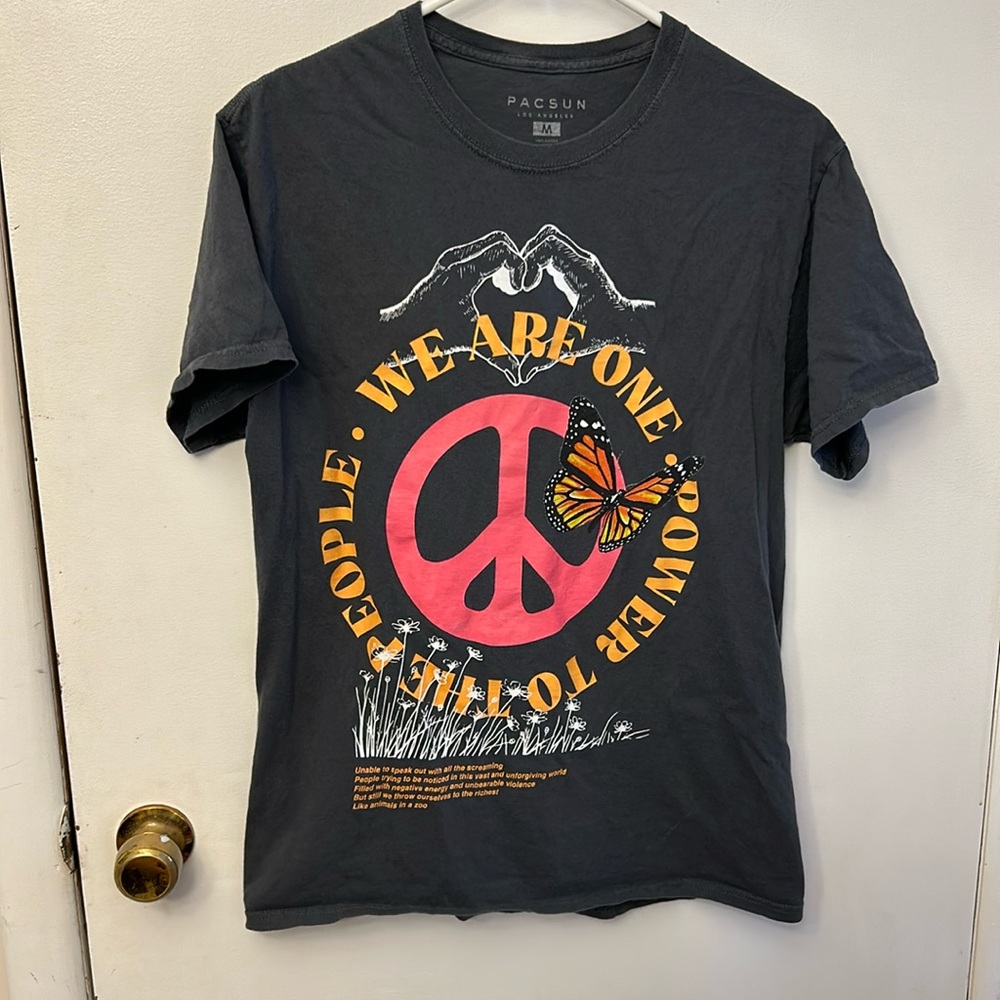 Pacsun T-shirt Grey Size Medium